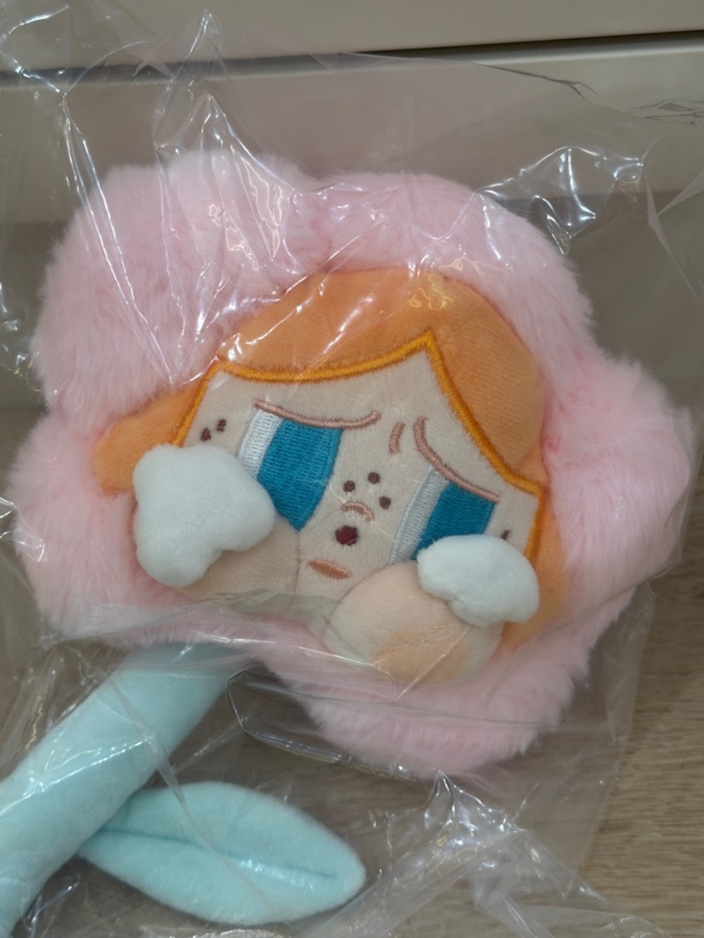 Crybaby Sad Club Series Plush Flower - Pink & Light Blue